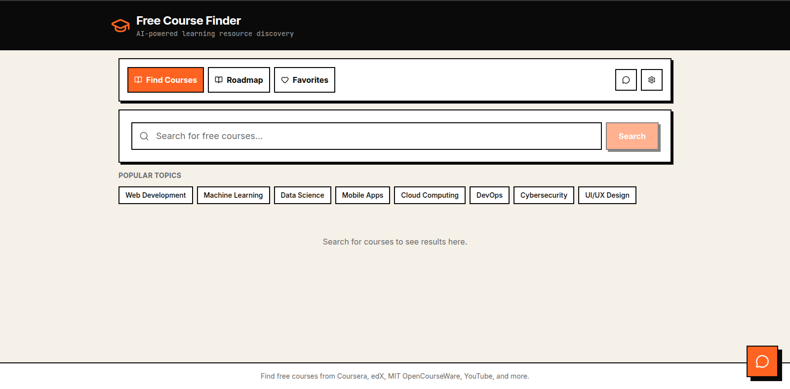 Course Finder